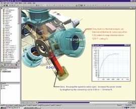 Annotation such as notes and dimensions facilitate design collaboration between workgroups, vendors, suppliers and customers.